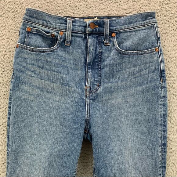 Madewell Women's Skinny Flare Jeans in Ellsworth Wash Stretch Denim  -  Size: 28 - Picture 2 of 15